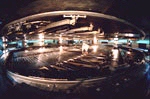 Inside the 500MeV Cyclotron - 22 April 1991. 
I took this 35mm slide picture with a Canon F1 equipped with a Canon FD 15mm f/2.8 S.S.C. full-frame Fisheye lens. This picture has been reproduced in textbooks, 
magazines and even calendars around the world.